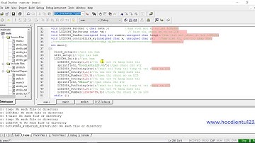 STM8|Phần 4.3-STM8S105C6 giao tiếp LCD2004 với 4 đường dữ liệu/STM8 with LCD