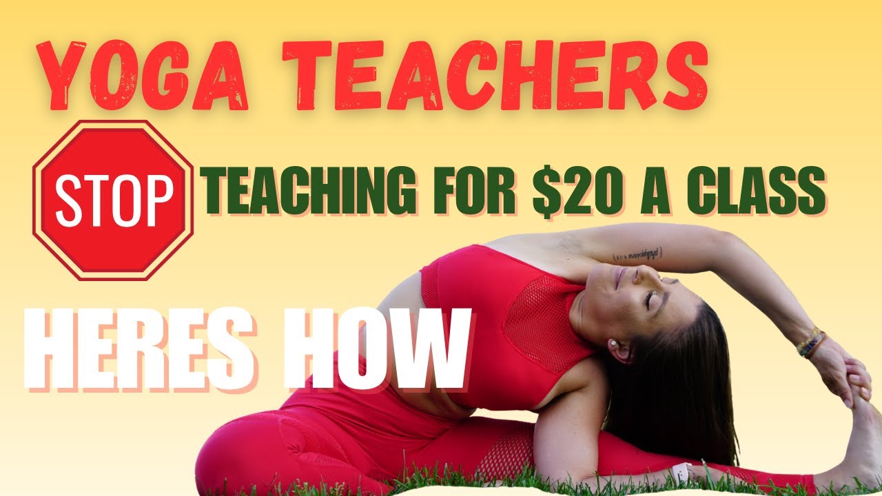 The Proven Strategy to Turn Yoga into Profitable Full Time