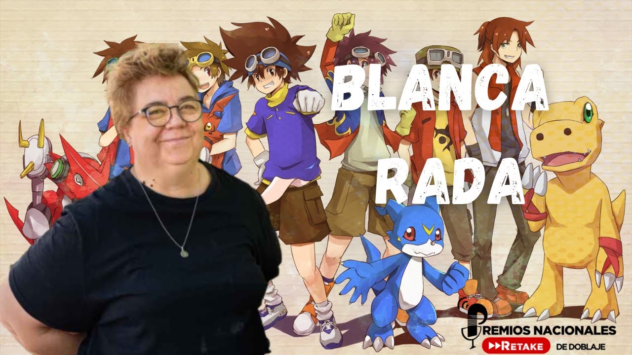 IV Premios Nacionales del doblaje (2022). Entrevista a Blanca Rada