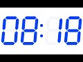 20 Minute Blue White Stopwatch - Relaxing calm Ambient Music