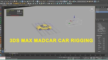 3DS Max Car Rigging with Madcar | Tutorial