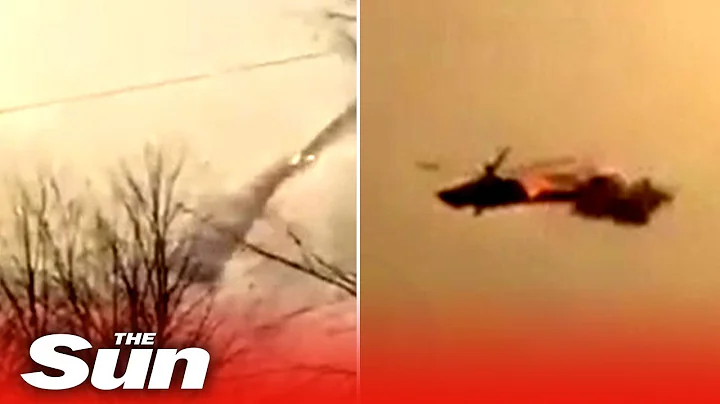 Dramatic moment Ukrainian troops shoot down Russian helicopter using British ‘Starstreak’ missiles - DayDayNews