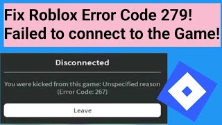 Cara Memperbaiki Kode Kesalahan Roblox 279!Gagal terhubung ke Game!