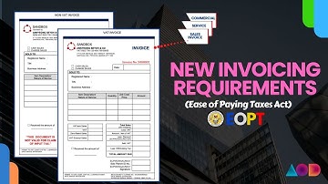 EOPT | NEW Invoicing Requirements #EOPT