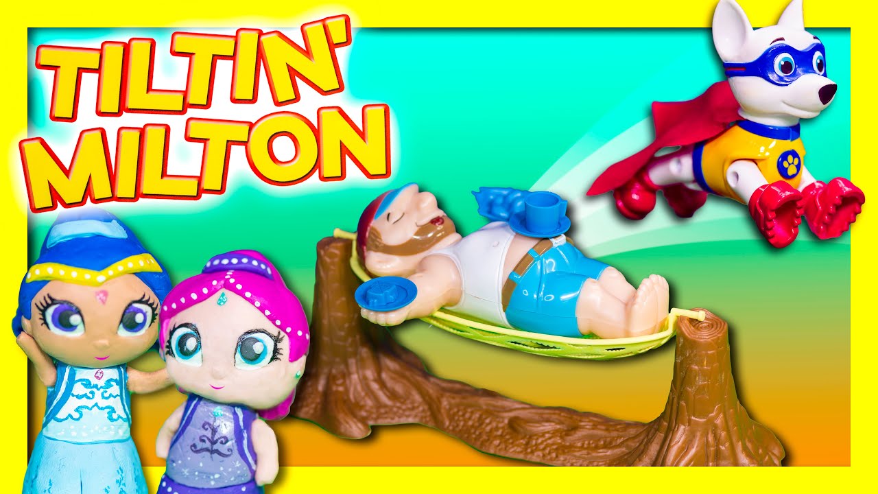 Family Fun Game for Kids Tilton Milton Surprise Toys Shimmer and Shine