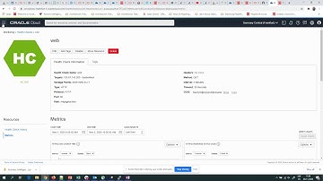 alarms on your web services in Oracle OCI
