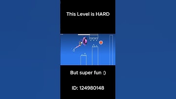 This Level is HARD, but Fun!  #gaming #shorts #geometrydash #gd #gaming #fun #gamingchannel #games