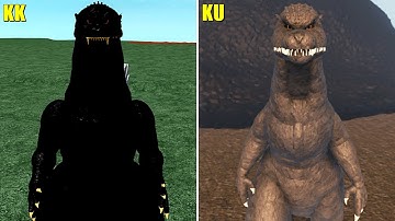 Kaiju Universe vs Kaiju Kewl Final Wars Godzilla Comparison