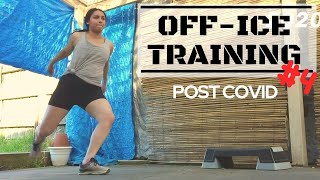 Off-Ice Training Progress during COVID-19 // Adult Figure Skating Journey