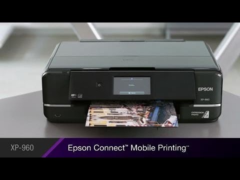 Epson Expression Photo XP-960 | Take the Tour of the Small-in-One Printer