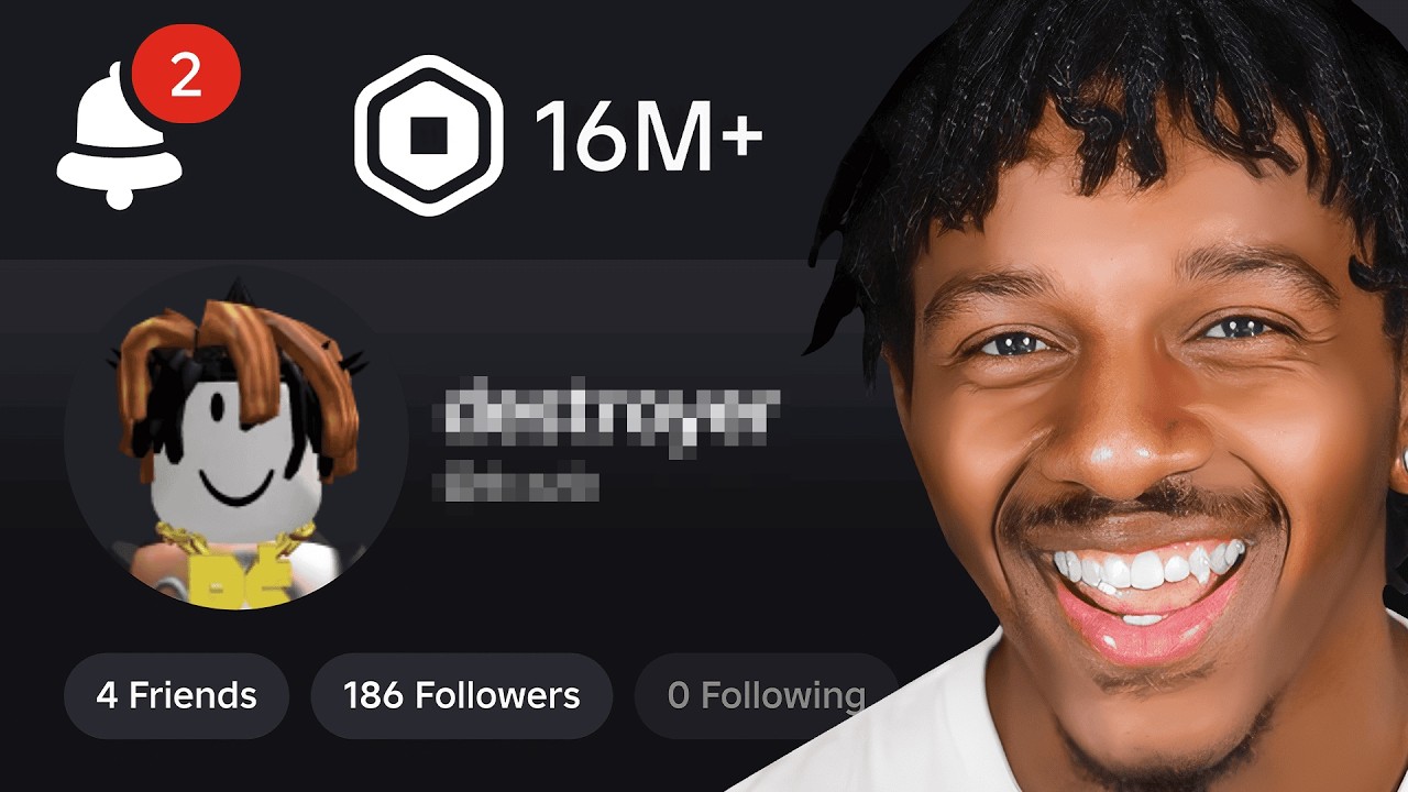 HE MADE 16,000,000 ROBUX