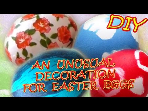 Video: How Unusual To Decorate Eggs For Easter