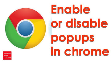 How to enable or disable popups blocker in Chrome 2017