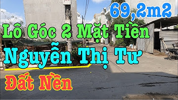 Bán Đất Nguyễn Duy Trinh Quận 9 I Lô Góc 2 mặt Tiền 5,5 x 13m