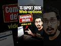 TS Eapcet 2026 web options Complete detalis video out
