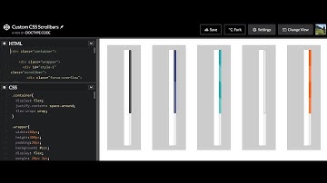 Custom CSS Scrollbars