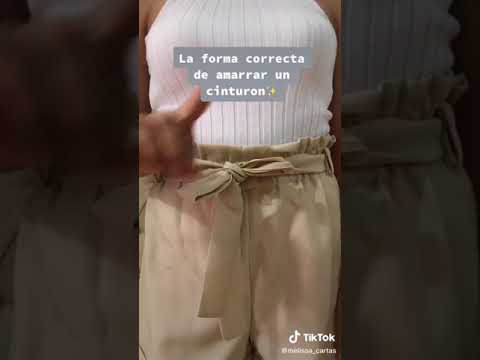 Video: Cómo Atar Pantalones