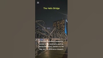 Walk Through the Stunning Helix Bridge in Singapore!