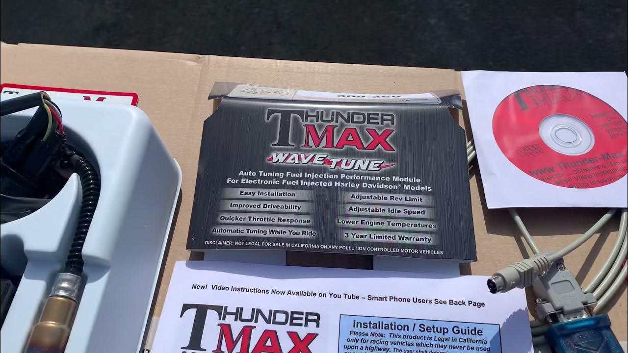 ThunderMax 309360 Harley Davidson auto tuning ECU gives awesome power