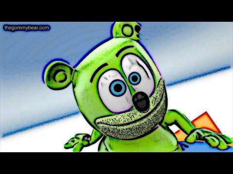 SLOW & CARTOON & CHIPMUNK Gummibär REQUEST VIDOE Hungarian HD Gummy Bear Song