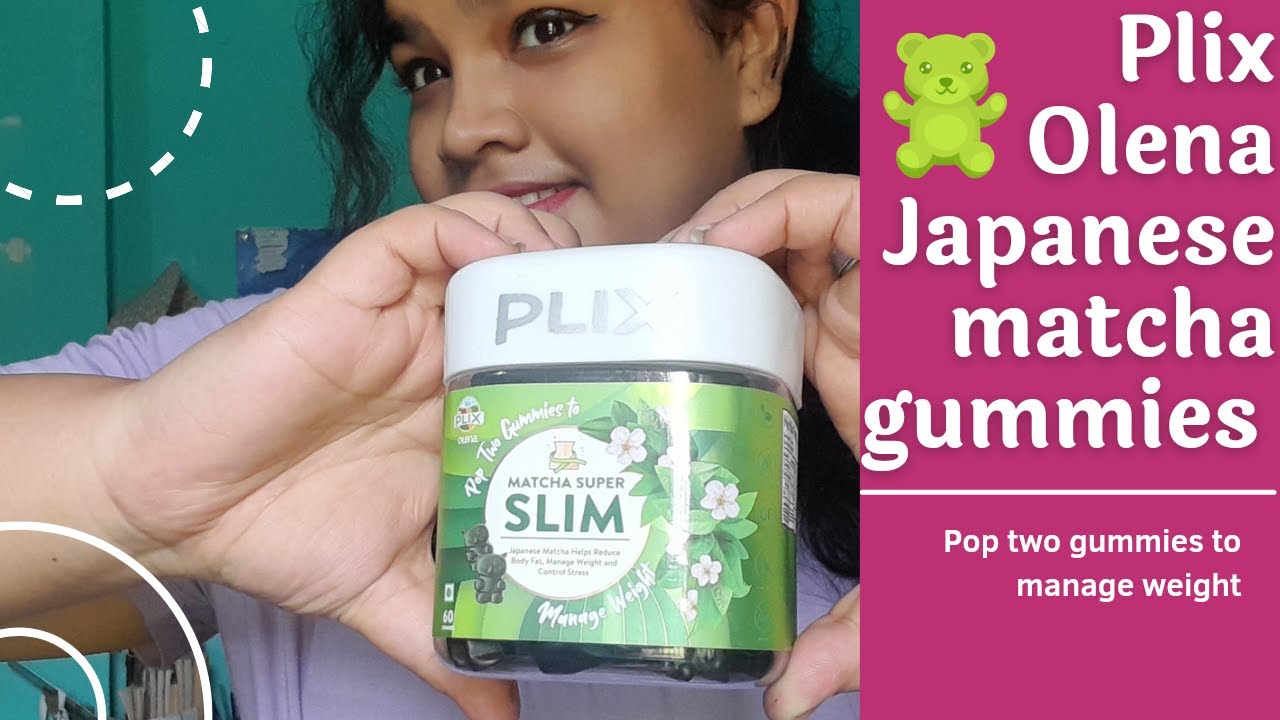 Plix matcha gummy review How it works YouTube