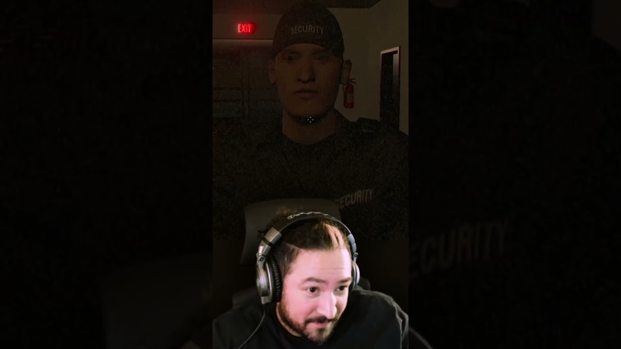 this creepy night shift horror game uses your webcam 😭