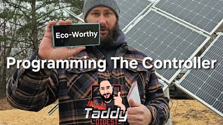 How to program the eco worthy controller? @EcoWorthySolar