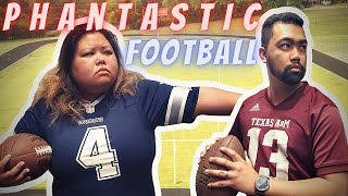 🏈 TEACHING MY WIFE HOW TO PLAY FOOTBALL!🏈(With Surprise endings)