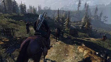 The Witcher 3 PS5 Next Gen Gameplay | Contract Missing Son