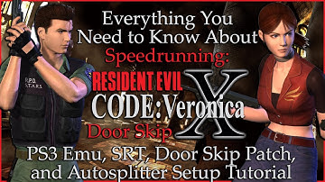 Resident Evil Code: Veronica X (Door Skip) PS3 Emulator Speedrun Set-Up Guide | LeviRuns