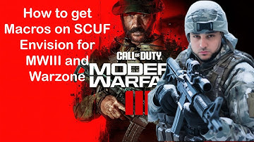 Warzone - How to get Macros on SCUF Envision Pro - MWIII - Auto Bunny Hop (:
