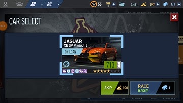 Need For Speed™ No Limits (Chapter 5 - Finals) Race 16 JAGUAR XE SV Project 8