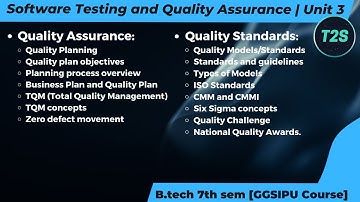 Notes - Software Testing and Quality Assurance | Btech | 7th sem [GGSIPU Course] | UNIT 3