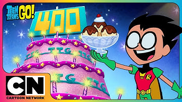 ⭐ NEW ⭐ Teen Titans Go! 400th Episode Sneak Peek 🦸‍♂️🎉🎵🍰 | Cartoon for Kids | Cartoon Network Asia
