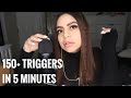 ASMR 150+ TRIGGERS IN 5 MINUTES