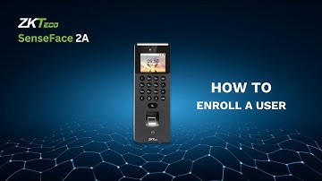 BioSyn ZKTeco SenseFace 2A  -  Enroll a User