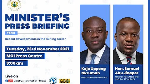 Recent Developments in the Mining Sector - Minerals Commission.