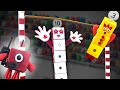 Numberblocks Ten-Vaulting : Learn To Add Large Numbers || Keith