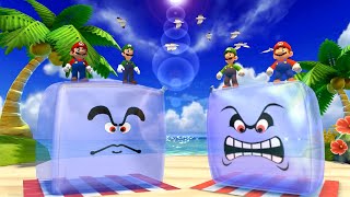 Mario Party The Top 100 Minigames  Luigi Vs Mario Vs Yoshi Vs Peach (Master Cpu)