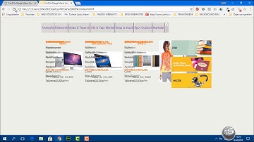 Css3 İle Açılır Mega Menü Yapma- 2-