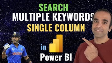 How to SEARCH MULTIPLE KEYWORDS in a SINGLE COLUMN?//Beginner