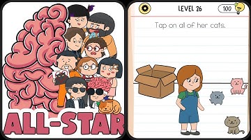 Brain Test all star level 26 - brain Test all star stage 26 - brain Test As level 26