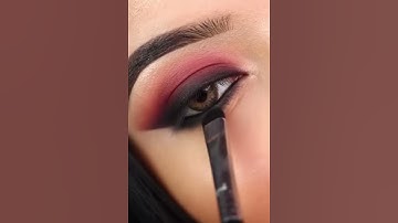 Red Eye Makeup | Makeup Master | #shorts