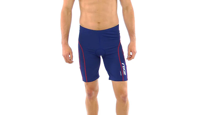 2XU Men's Comp Tri Short | SwimOutlet.com