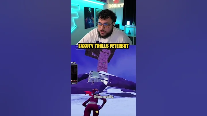 Faxuty trolls Peterbot #fortnite #peterbot #clix #pollo #fncs #fyp #viral
