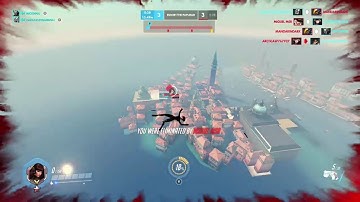 Overwatch - D.VA Flying Out Of Map Glitch