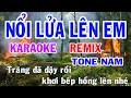 Ni la ln em karaoke remix tone nam nhc sng gia huy karaoke