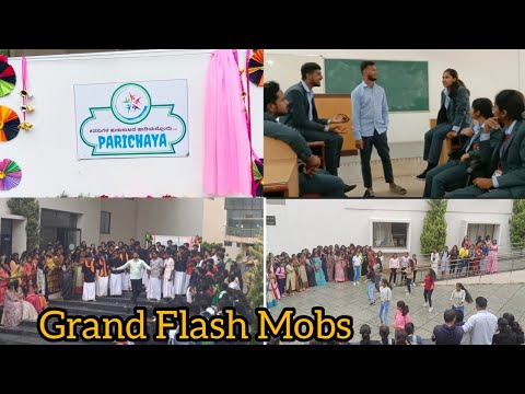 Grand Flash Mobs | VTU, MCA Flash Mobs | Group dance | Logo Lanch #groupdance #dance