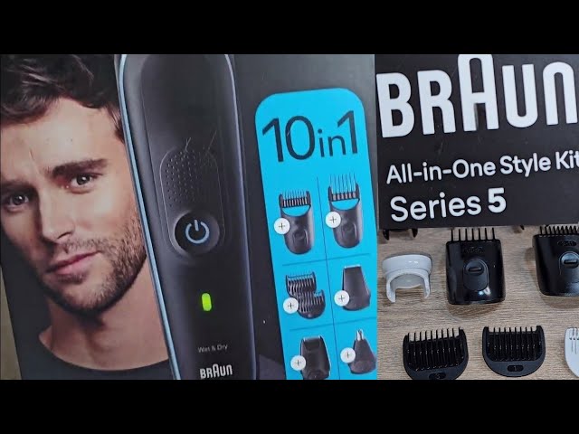 Braun - Series 5 5470 All-In-One Style Kit, 8-in-1 Grooming Kit