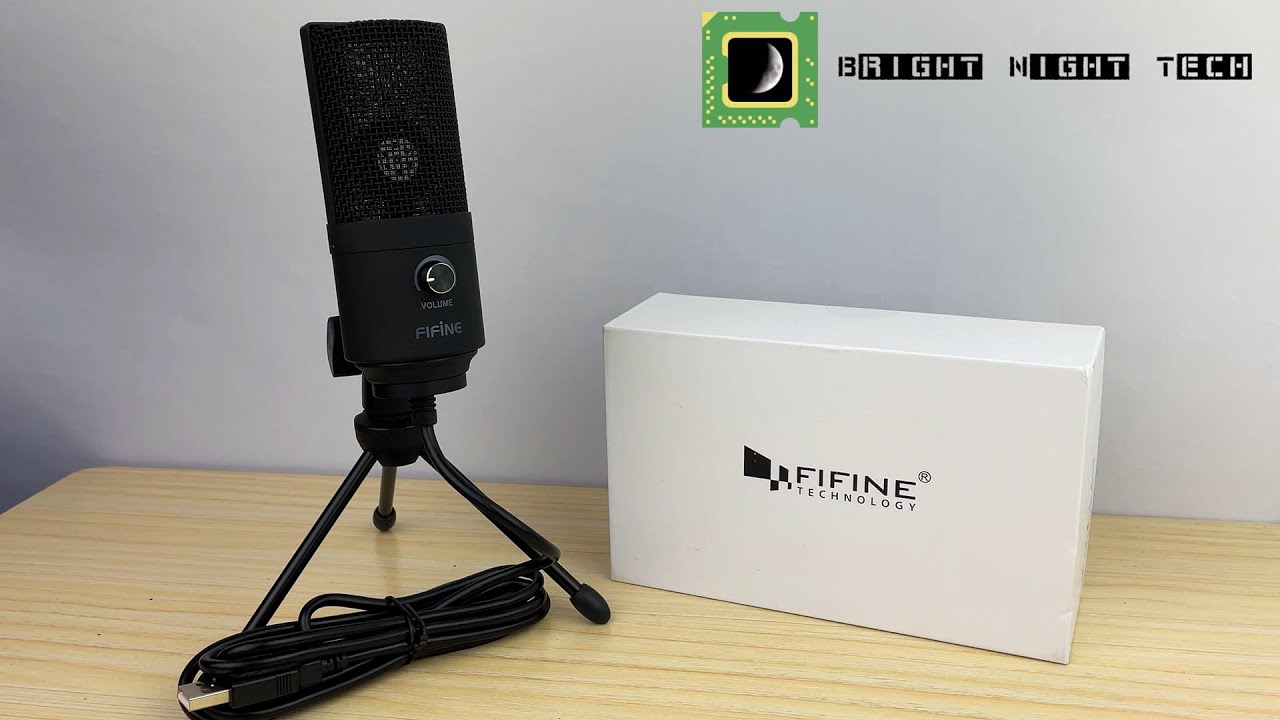 FIFINE Gaming USB Microphone K669B Noise Fixing 